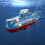 Blue Remote Control Submarine Toy Twin Motor USB Charged 2