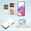 Google Pixel 6A Leder-Wallet-Case mit Magnetverschluss 5
