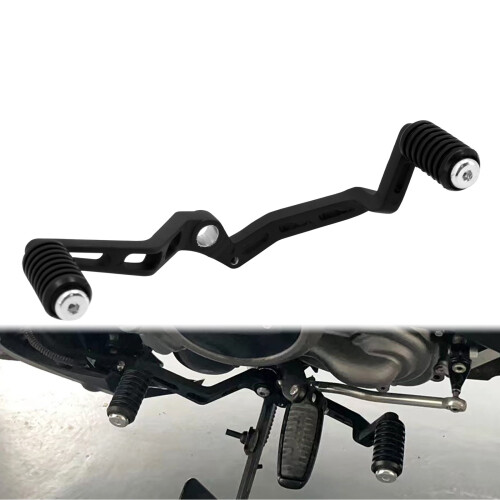 Heel Toe Gear Shift Lever with Pedal Peg for Harley 2