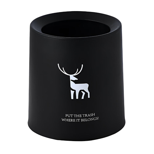 Desktop double mini trash can small paper basket 11 2
