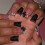Press-On Nails with Rhinestones 24 pcs 1