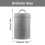 Förvaringsburkar för kaffe och te med förseglade lock, 3-pack, 1200 ml 3