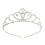 Fascia per capelli da donna Silver Princess con strass. 2