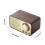 Retro Bluetooth-högtalare HIFI-ljud BT5.0 Brun 4