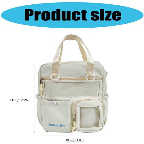 Itabag Rucksack Harajuku Style Umhängetasche Groß 2
