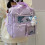 Itabag Rucksack Harajuku Style Umhängetasche Groß 8