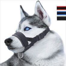 Nylon Dog Muzzle Adjustable Loop for Small Medium Large Dogs