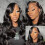 Deep Wave Lace Front Perücke aus Echthaar, 180 Dichte 4