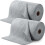 Microfiber Cleaning Cloths Roll 12x12 Inch 100-Pack Grey 1