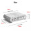 ST-838 Ενισχυτής Ισχύος 2.1 Καναλιών, Ασημί, 20W2 + 40W RMS 8