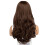 Synthetische lace front pruik, lang, golvend, middenscheiding, 1 stuk 5