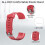 Pulseiras para relógio ID115Plus HR Sport (2 peças) 2