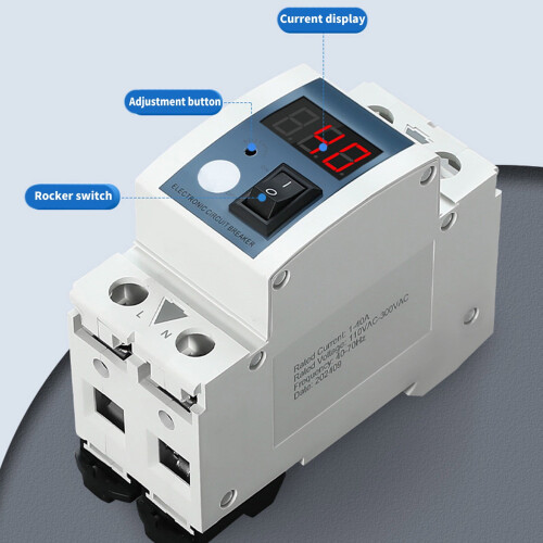 COMEET Adjustable Current Limiter 40A with LED Display 2