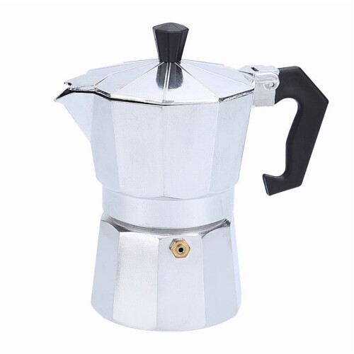 Aluminum octagonal mocha pot stovetop espresso percolator 2