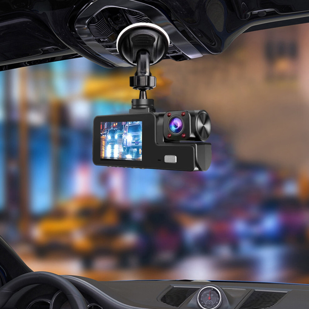 Wireless Dash Cam 1080P Front And Interior With Night Vision 9357860649612