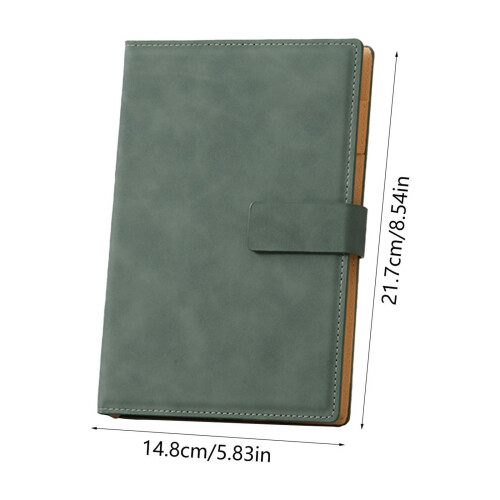 A5 lined leather journal hardcover notebook for writing 2
