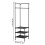 Freestanding Coat Rack with 2 Shelves for Entryway 3