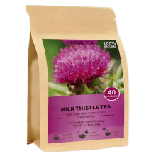 Organic Milk Thistle Tea Natural Milk Thistle Grass Seed Tea Bag 40 Bags Milk Thistle Pure Milk Thistle Seeds