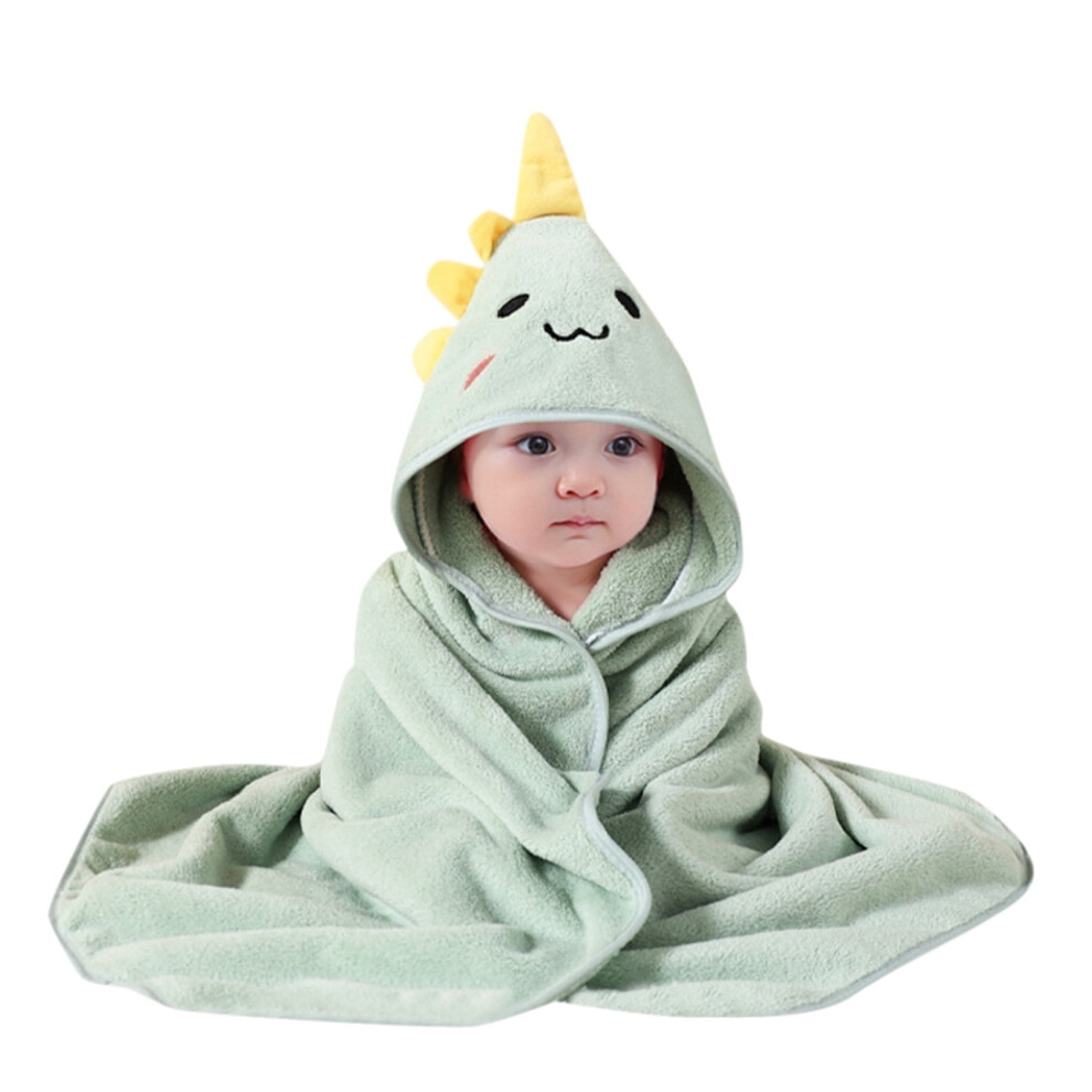 Baby hooded bath towel coral fleece newborn