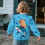 Kids Ruffle Long Sleeve Sweatshirt Shark Capybara Design 5