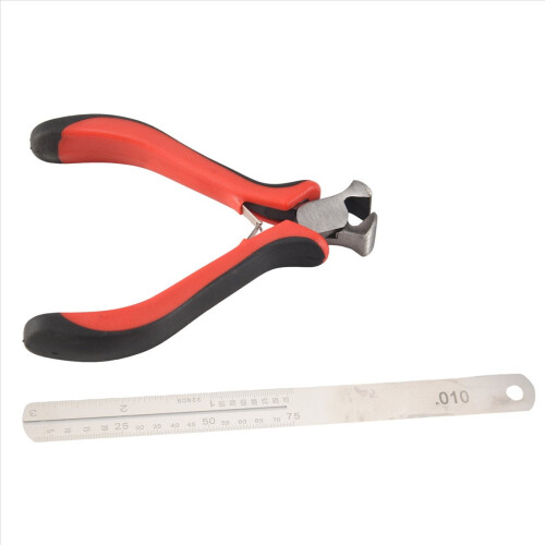 Guitar Fret Puller Kit with Steel Plate and String Cutter 2