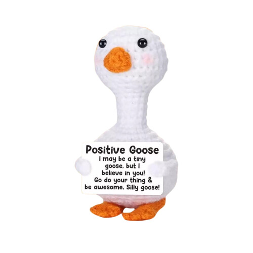 Mini crochet animals emotional support desk decor with 1