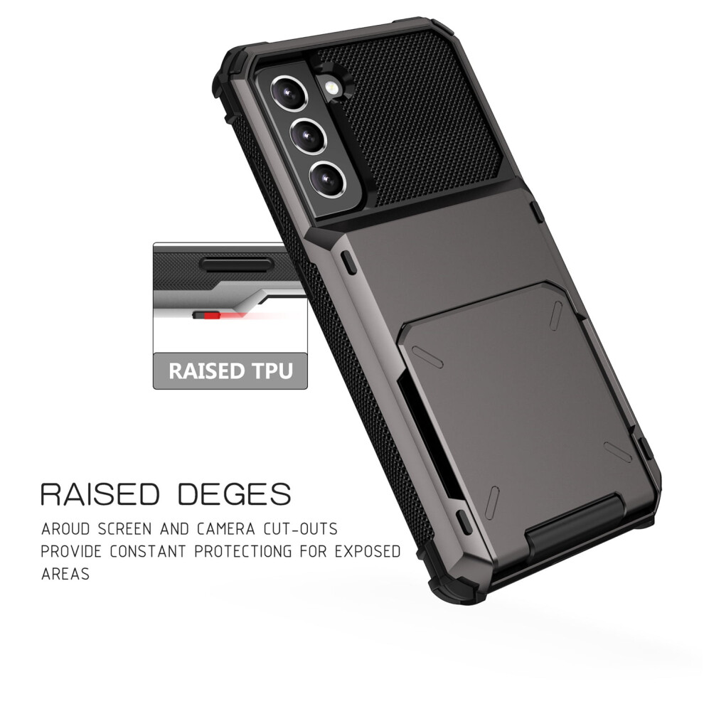 Rugged Wallet Case For Samsung Galaxy S20 Fe 6.5 Inch Red 9043876481956