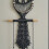 Boho macrame wall hanging white skull tapestry 42 inch 5