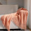 Fringe Decorative Throw Blanket Acrylic Knitted 67.7x50 2