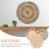 Grass Woven Wall Mat Decor 15x15x0.1 in 3 pcs 6