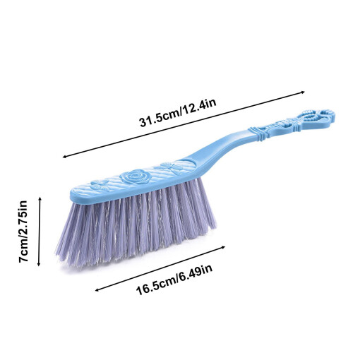 Multi-Use Plastic Cleaning Brush with 12.4 in Handle 2