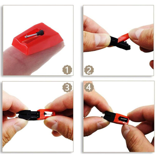 Jukebox Needles Diamond Stylus 2-Pack for Vinyl Turntables 2