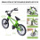 Mini Finger Bicycle Alloy Model Set 1 6