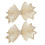 Rhinestone Shoe Charm Beige Bowknot 1 Pair 5