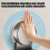 AuroraX shower head holder gray adjustable wall mount with 4