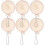 Beige Flannel Coffee Filter Bags Reusable 6 Pack 6