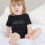 Baby Onesie Short Sleeve Romper Fun Text Multicolor Pink 4