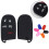Silicone Skin Case Cover for Dodge Chrysler 5-Button Smart 1