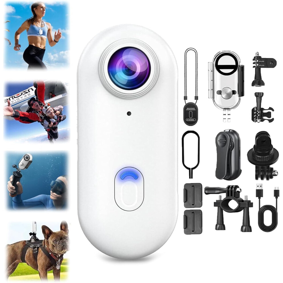 Pov Camera 4K 120 Ultra-Wide Lightweight One-Click Capture 959110471852