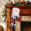 Velvet Christmas Stocking Snowflake Design 21 Inch 1