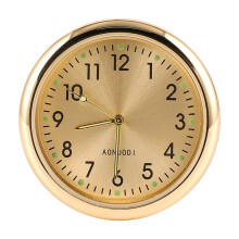 Horloge de tableau de bord fluorescente de 4 pouces avec affichage lumineux