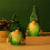 Plush Christmas Gnome Doll with LED Light 2PCS 8