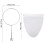Ultra Fine Mesh Strainer Bag with Stainless Steel Frame, 1 3