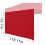 Instant Sidewall 10x10ft White Red Green Blue 3