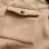 Men's Khaki Bomber Jacket Loose Fit Hooded Pullover with 7