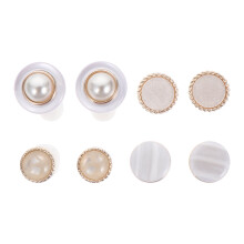 Mizh8Pcs Separador de dedos de silicona práctico para manicura, adorno divisor de dedos para salón