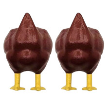 Herrnalise chicken butt magnet set 2 pcs