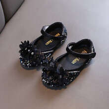 Girls Mary Jane Dress Shoes Black 2.5–3 Years