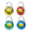 79 Inch Soft Retractable Measuring Tape with Keychain 8