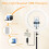 Ringlys med stativ og telefonholder 12 tommer 3